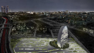Herzog & de Meuron's Latest Project: Disc Tower in an Arabian Garden in Madrid
